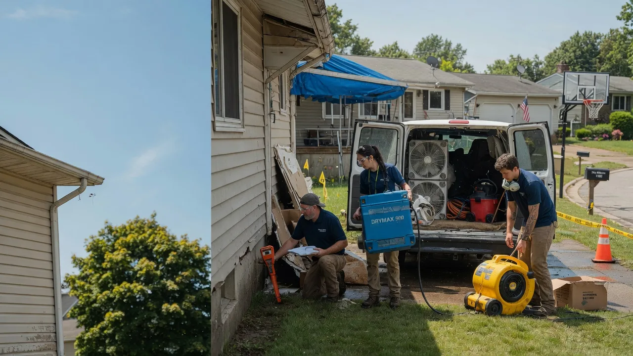 Ceiling Leak Cleanup in Waterloo, WI near me